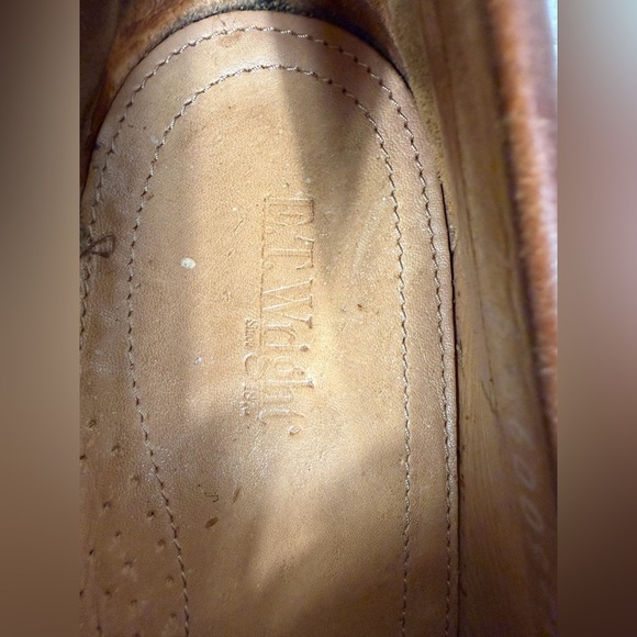 E.T. Wright men’s tassel loafers in a rich br main image 7